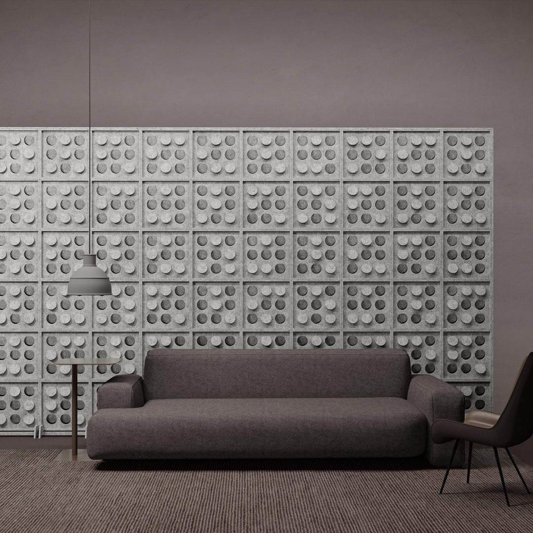 HarmonyBLOKS - Tessell HarmonyBloks Acoustic Felt Room Dividers - 2 - Inhabit