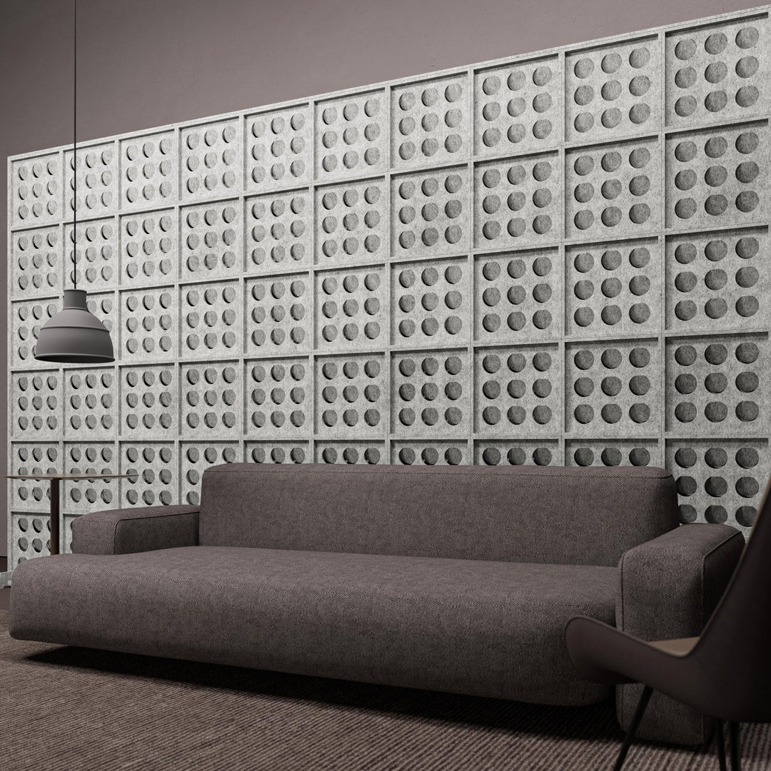 HarmonyBLOKS - Tessell HarmonyBloks Acoustic Felt Room Dividers - 3 - Inhabit