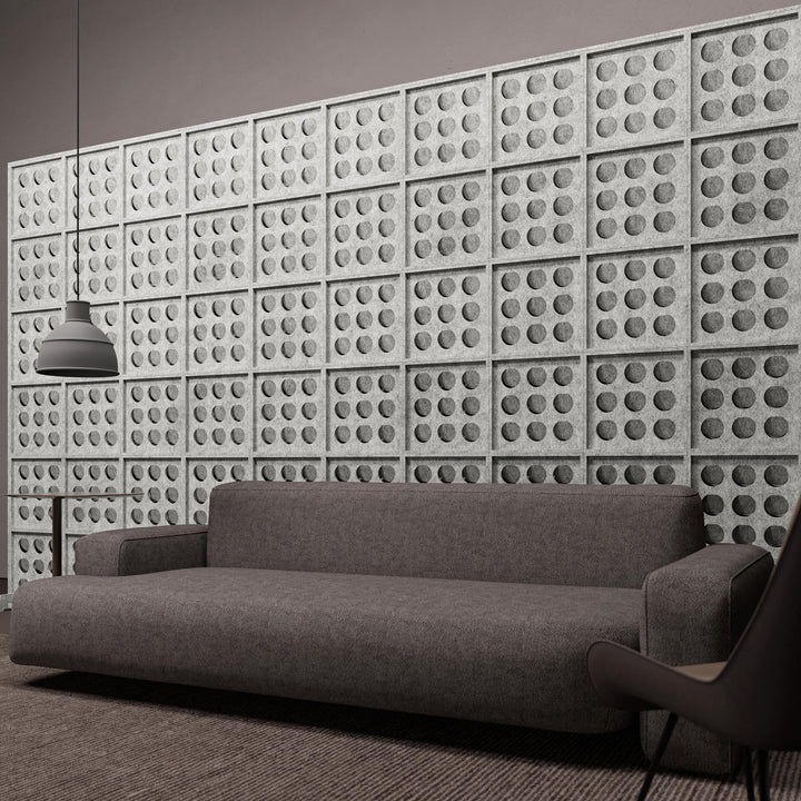 HarmonyBLOKS - Tessell HarmonyBloks Acoustic Felt Room Dividers - 3 - Inhabit