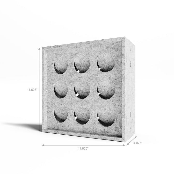 HarmonyBLOKS - Tessell HarmonyBloks Acoustic Felt Room Dividers - 4 - Inhabit