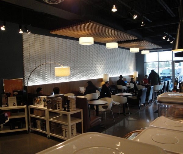 Architect Wall Flats, 3D Wall Panels in Thomas Hammer Coffee - Inhabit