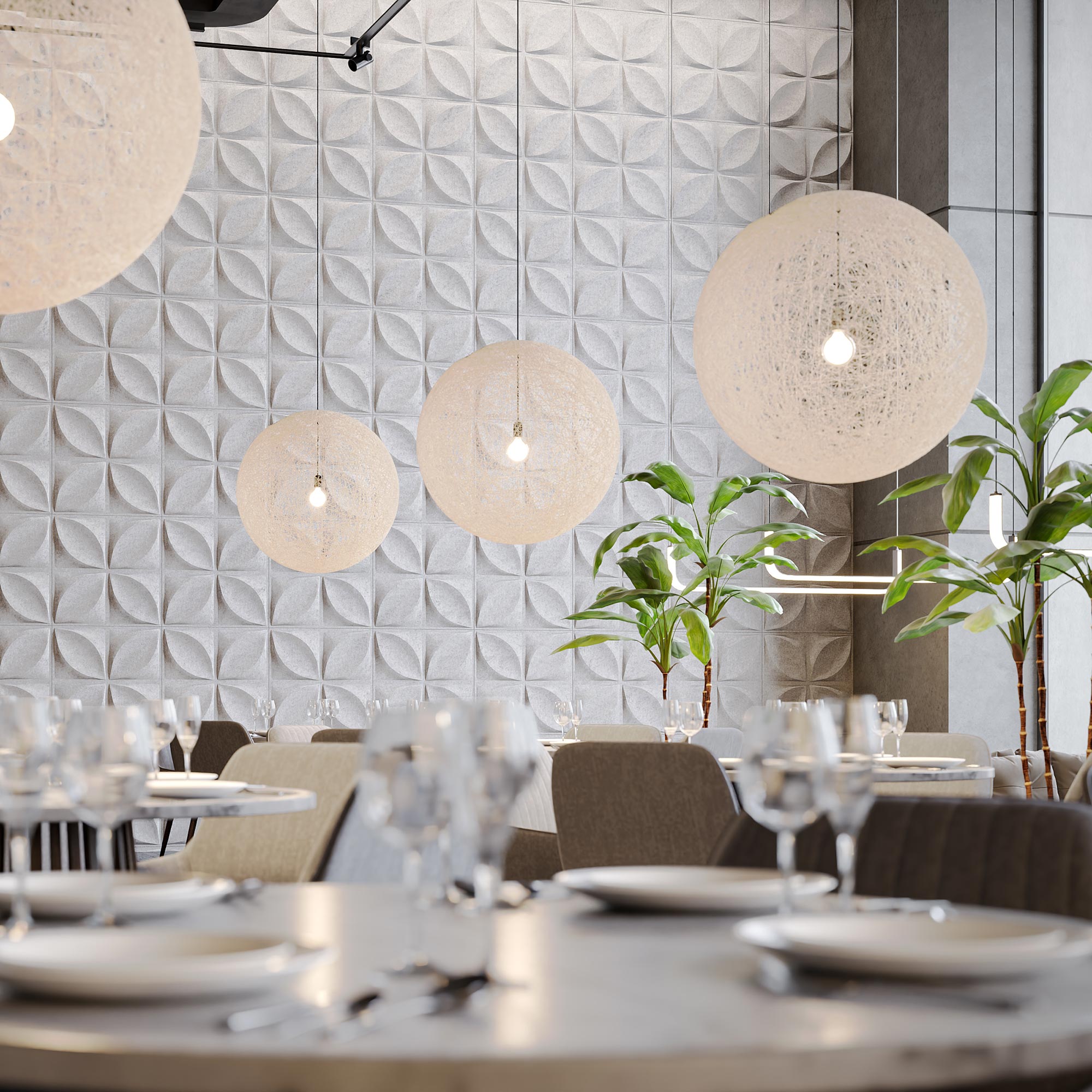 Elevating Modern Design with Inhabit's Harmony Acoustic PET Felt