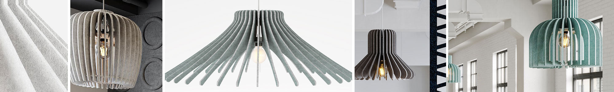 Harmony Corrulights Acoustic Felt Lighting