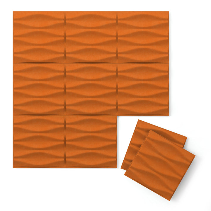 Origami Harmony3D Acoustic Felt Wall Panels