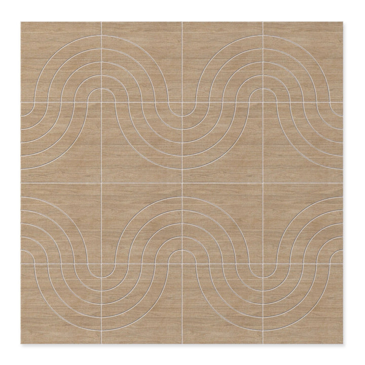 HarmonyCARV Wall Panels - Arc HarmonyCARV Acoustic Felt Wall Panels - in Overlay Prints - 4 - Inhabit