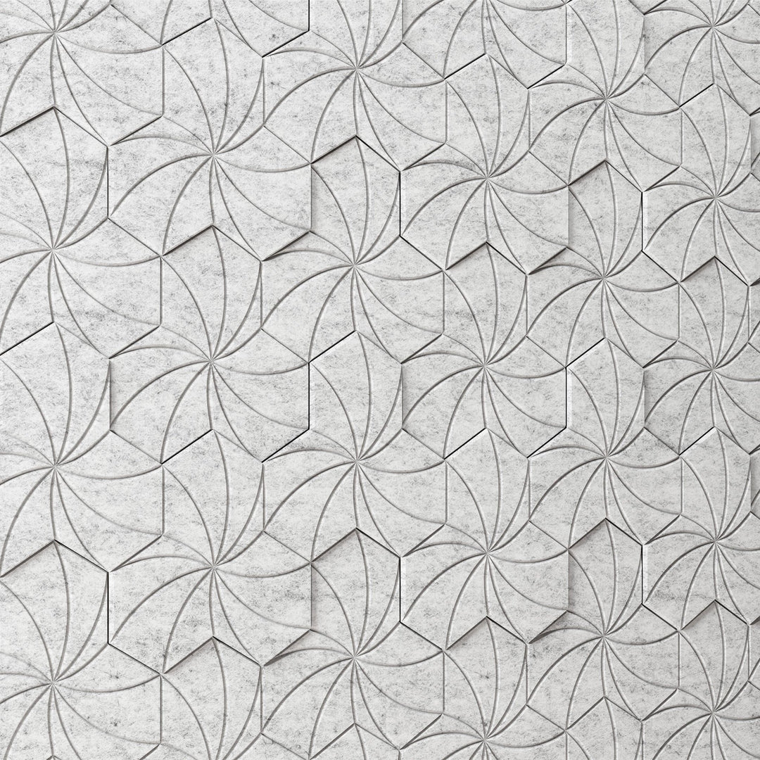 HarmonyCARV Wall Tiles - Kaleidoscope HarmonyCARV Acoustic Felt Wall Tiles - 1 - Inhabit