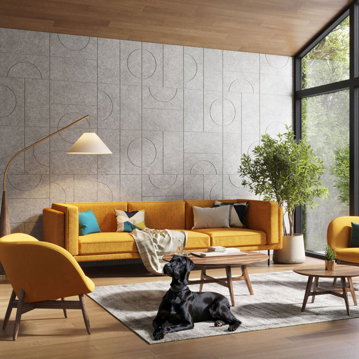 HarmonyCARV Wall Panels - Parcel HarmonyCARV Acoustic Felt Wall Panels - 3 - Inhabit