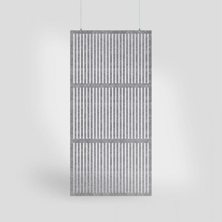 Vert HarmonyDIVDR PET felt hanging acoustic panel by Inhabit.