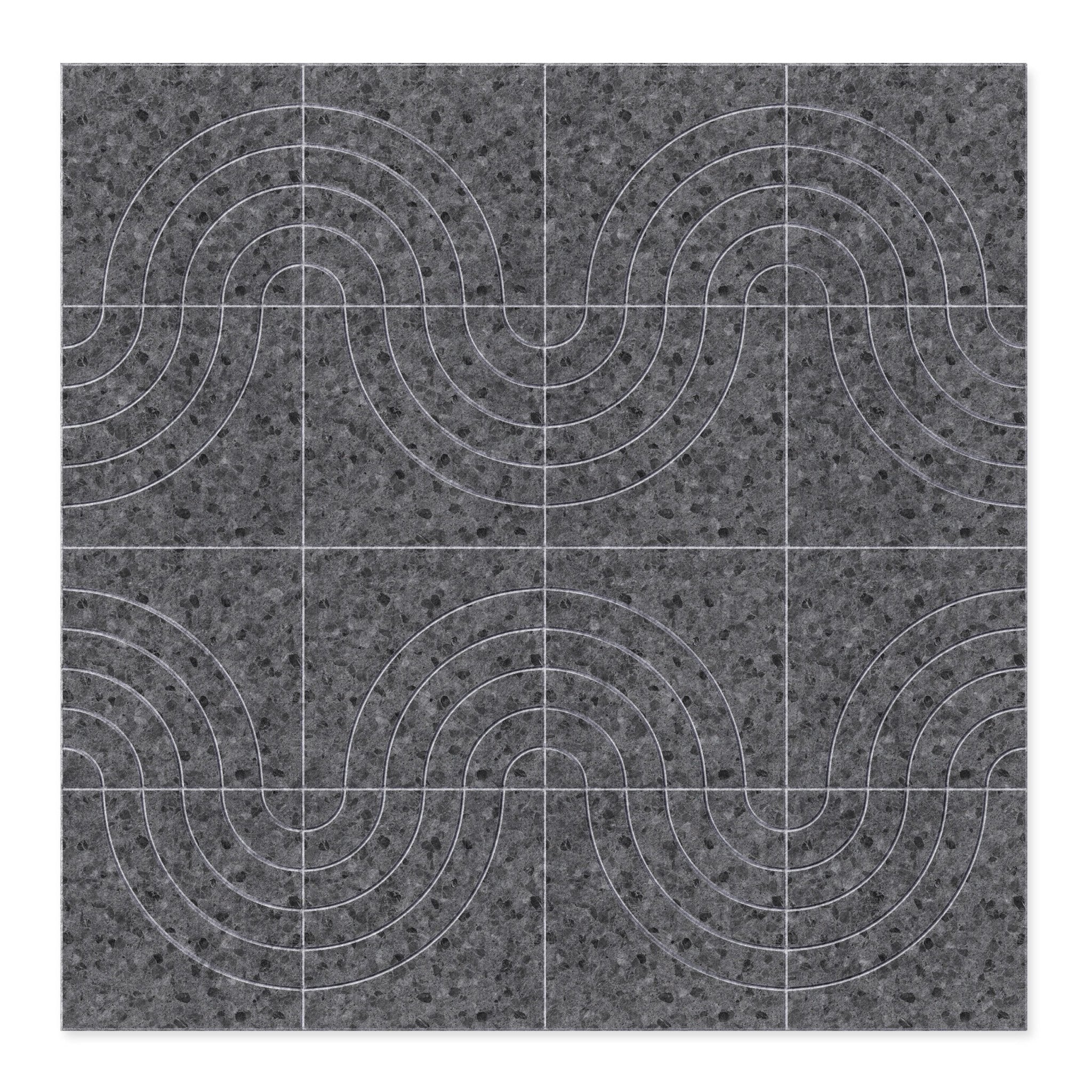 Acoustic Panels 3D Wall Panels Arc HarmonyCARV Acoustic Felt Wall