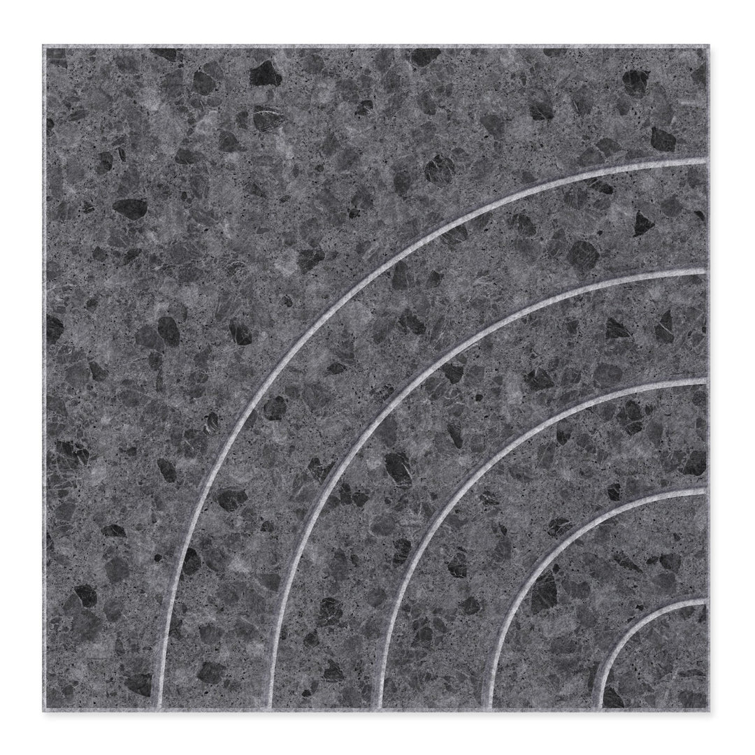 Hew PET Felt Wall Panels - Arc Hew Acoustic Felt Wall Panels - in Overlay Patterns - 16 - Inhabit