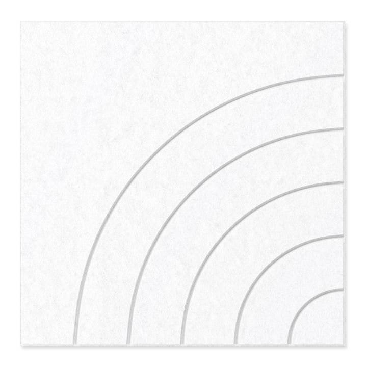 Hew PET Felt Wall Panels - Arc Hew Acoustic Felt Wall Panels - in Solid Felt - 9 - Inhabit