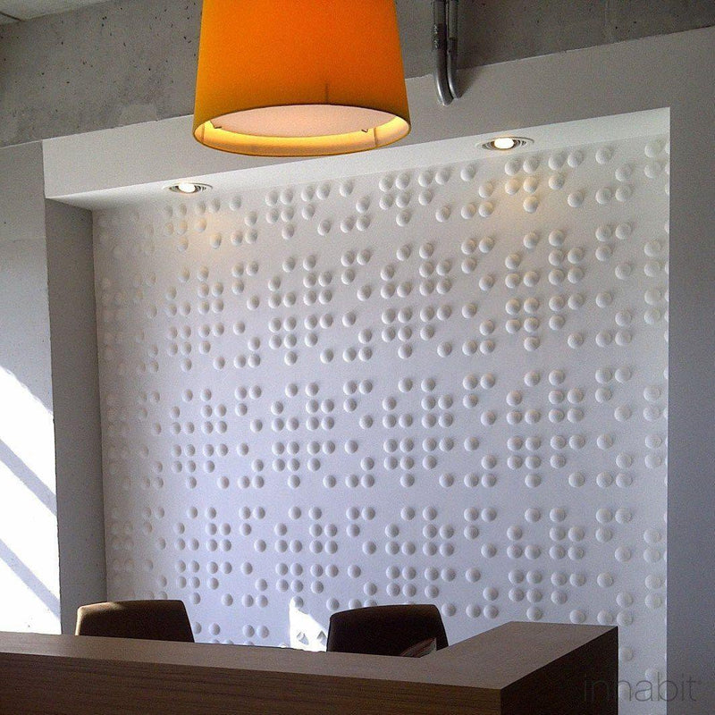 Wall Flats - 3D Wall Panels - Braille 3D Wall Flats - 9 - Inhabit