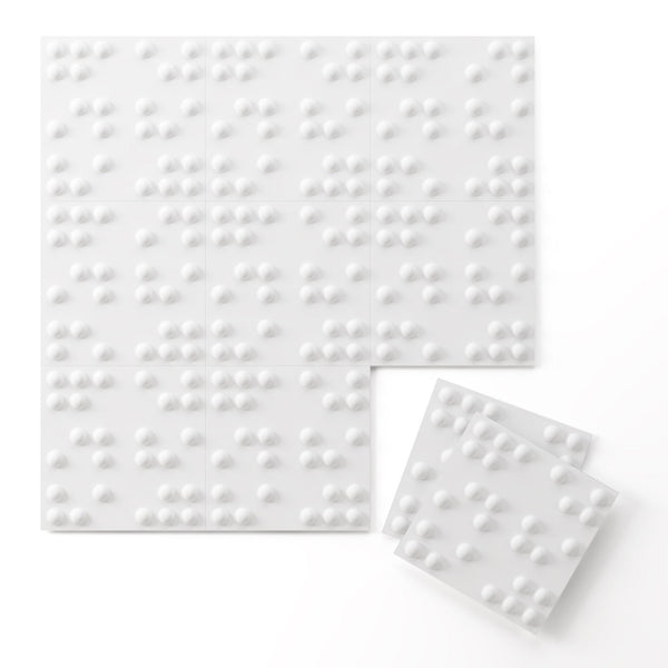 Wall Flats - 3D Wall Panels - Braille 3D Wall Flats - 2 - Inhabit