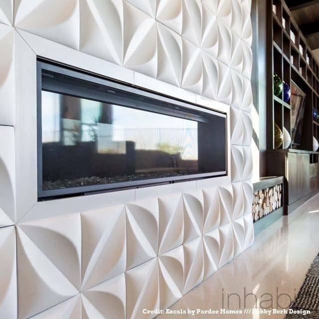 Cast Concrete Tiles - Chrysalis Cast Architectural Concrete Tile - White - 4 - Inhabit