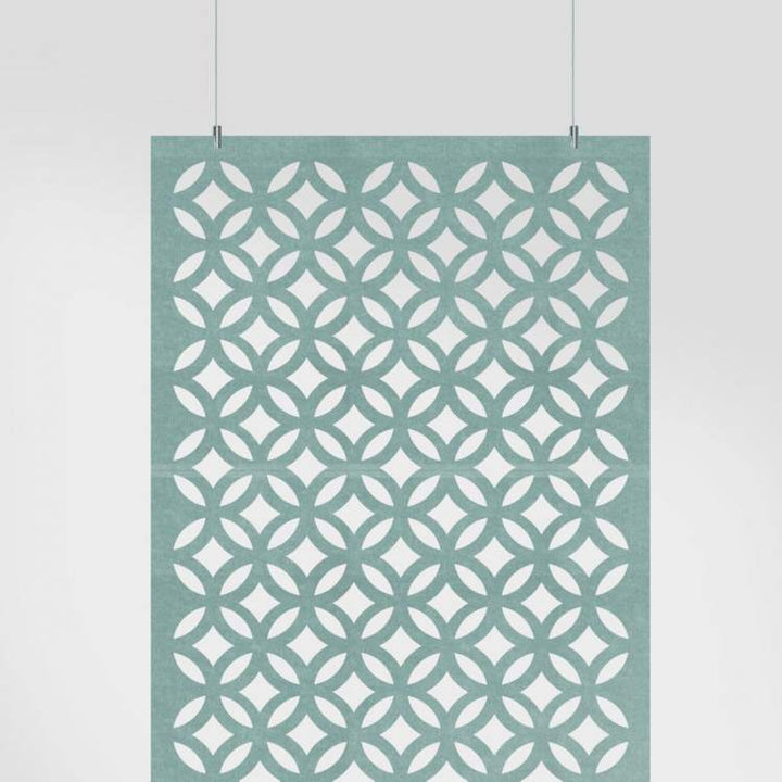 Acoustic Hanging Wall Panel | Room Divider - Chrysalis Harmony Acoustic PET Felt Hanging Room Divider - 2 - Inhabit