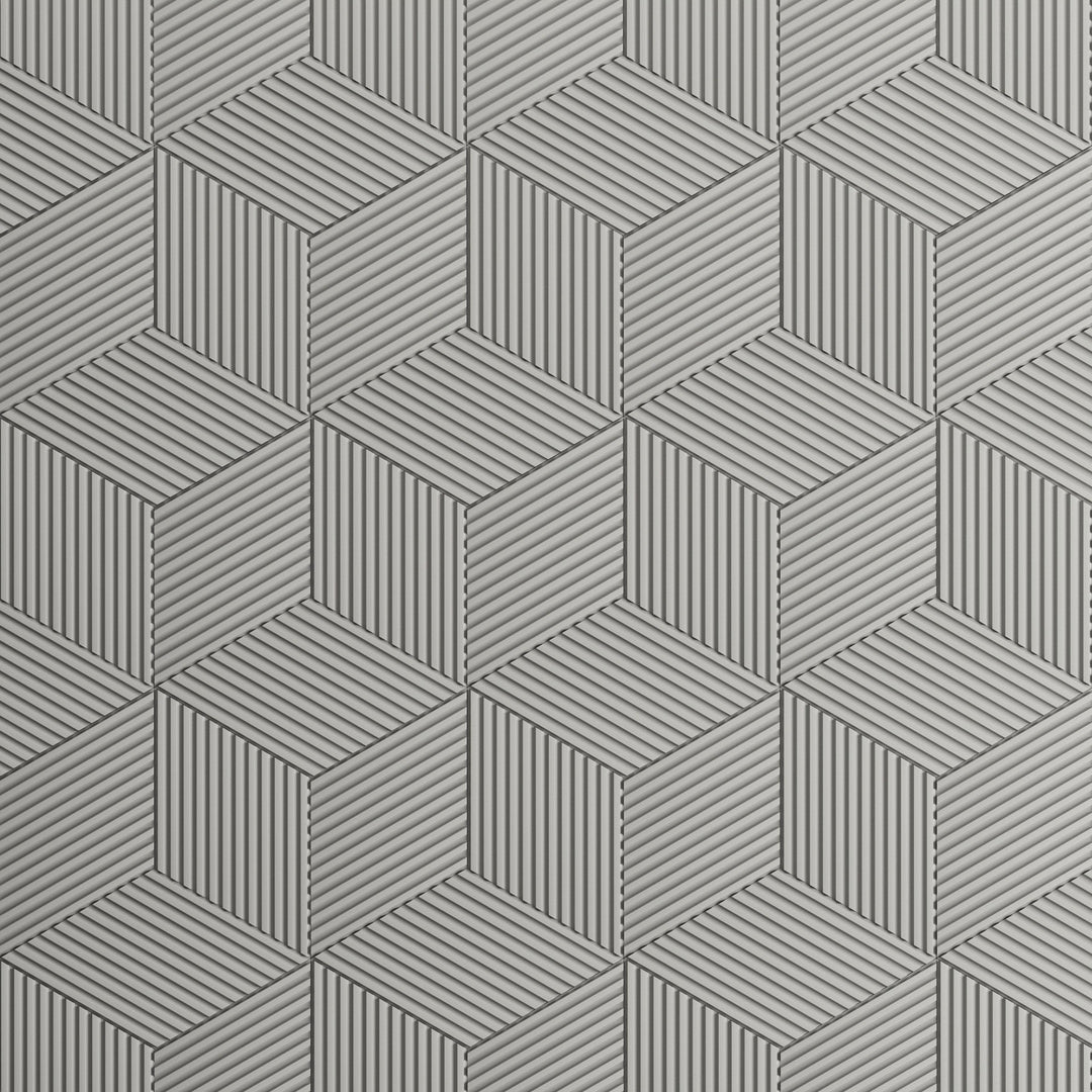ALT 3D Wall Tiles - Corrugate 3D Tile - 11 - Inhabit