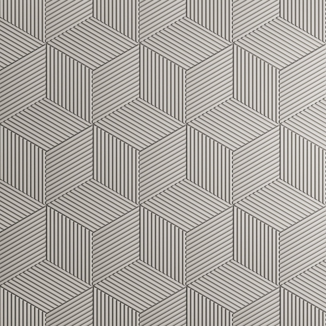 ALT 3D Wall Tiles - Corrugate 3D Tile - 6 - Inhabit