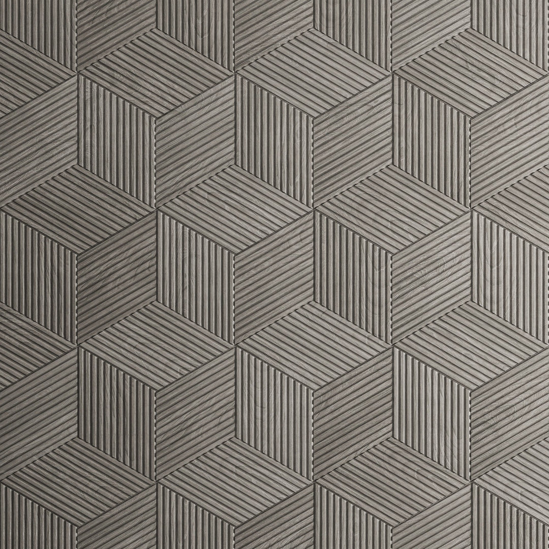 ALT 3D Wall Tiles - Corrugate 3D Tile - 18 - Inhabit