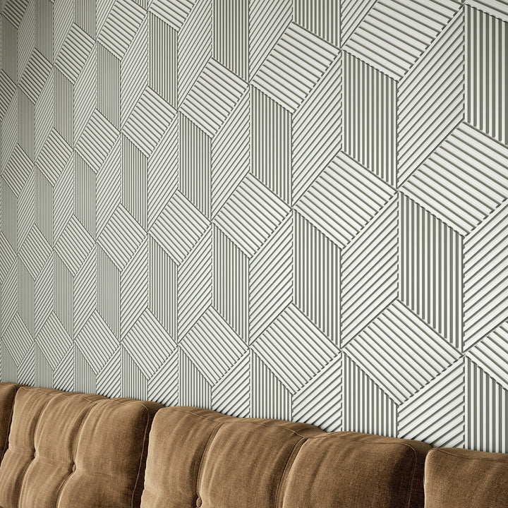ALT 3D Wall Tiles - Corrugate 3D Tile - 4 - Inhabit