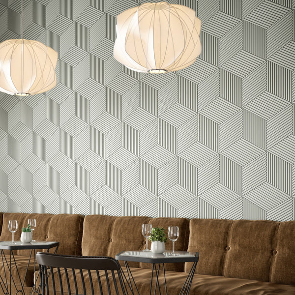 ALT 3D Wall Tiles - Corrugate 3D Tile - 1 - Inhabit