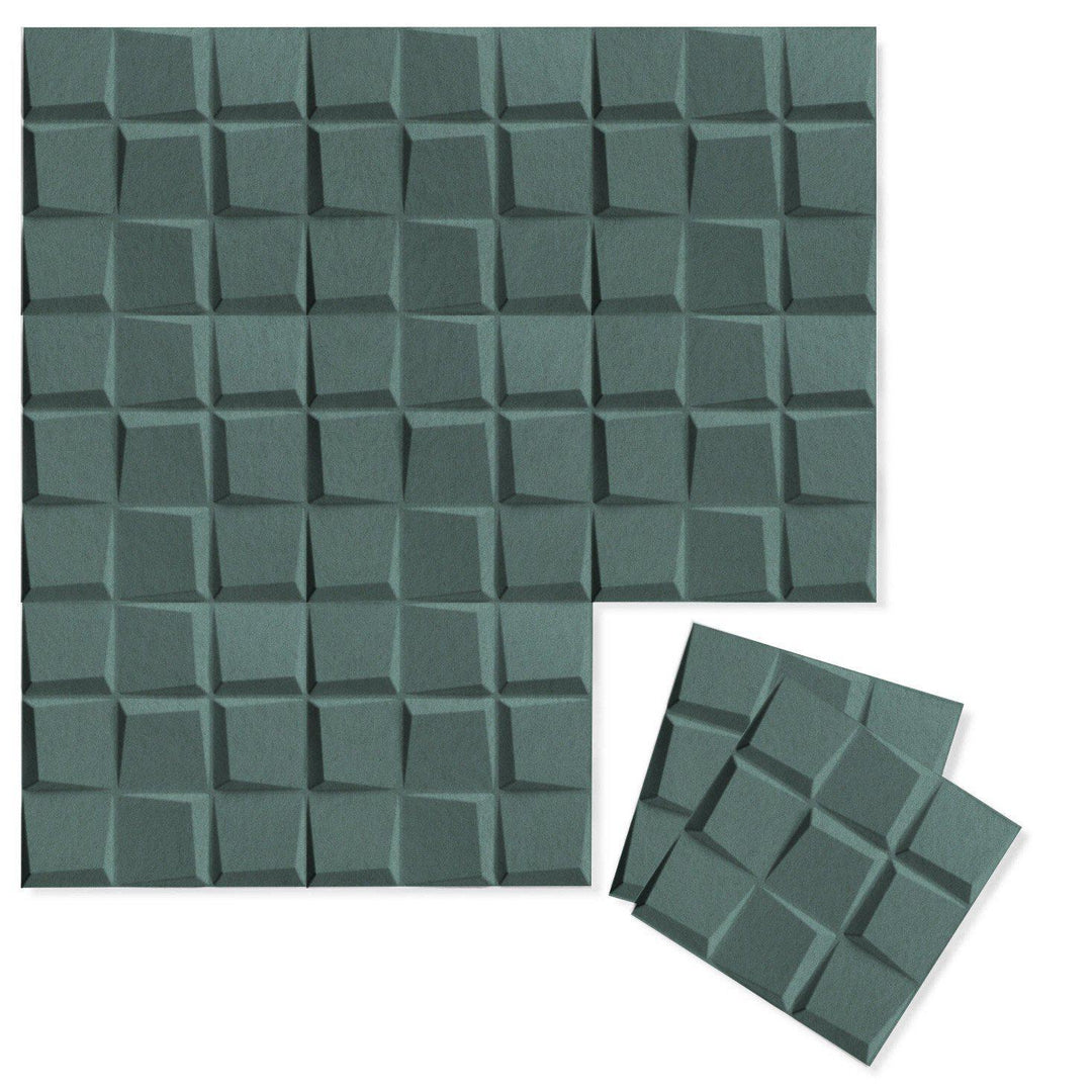 Felt 3D Wall Flats - Acoustic Panels - Cubit 3D Wool Felt Wall Flats - 6 - Inhabit