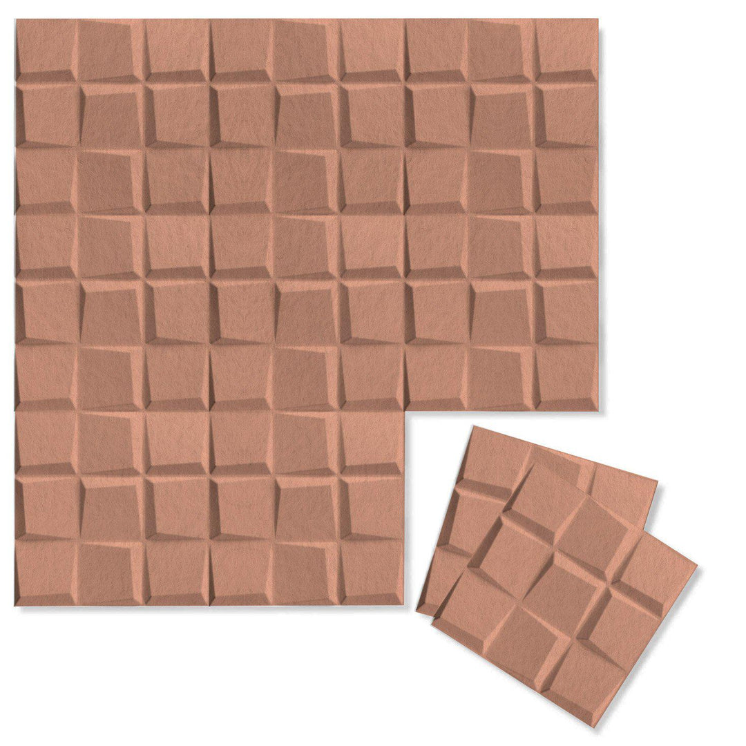 Felt 3D Wall Flats - Acoustic Panels - Cubit 3D Wool Felt Wall Flats - 11 - Inhabit