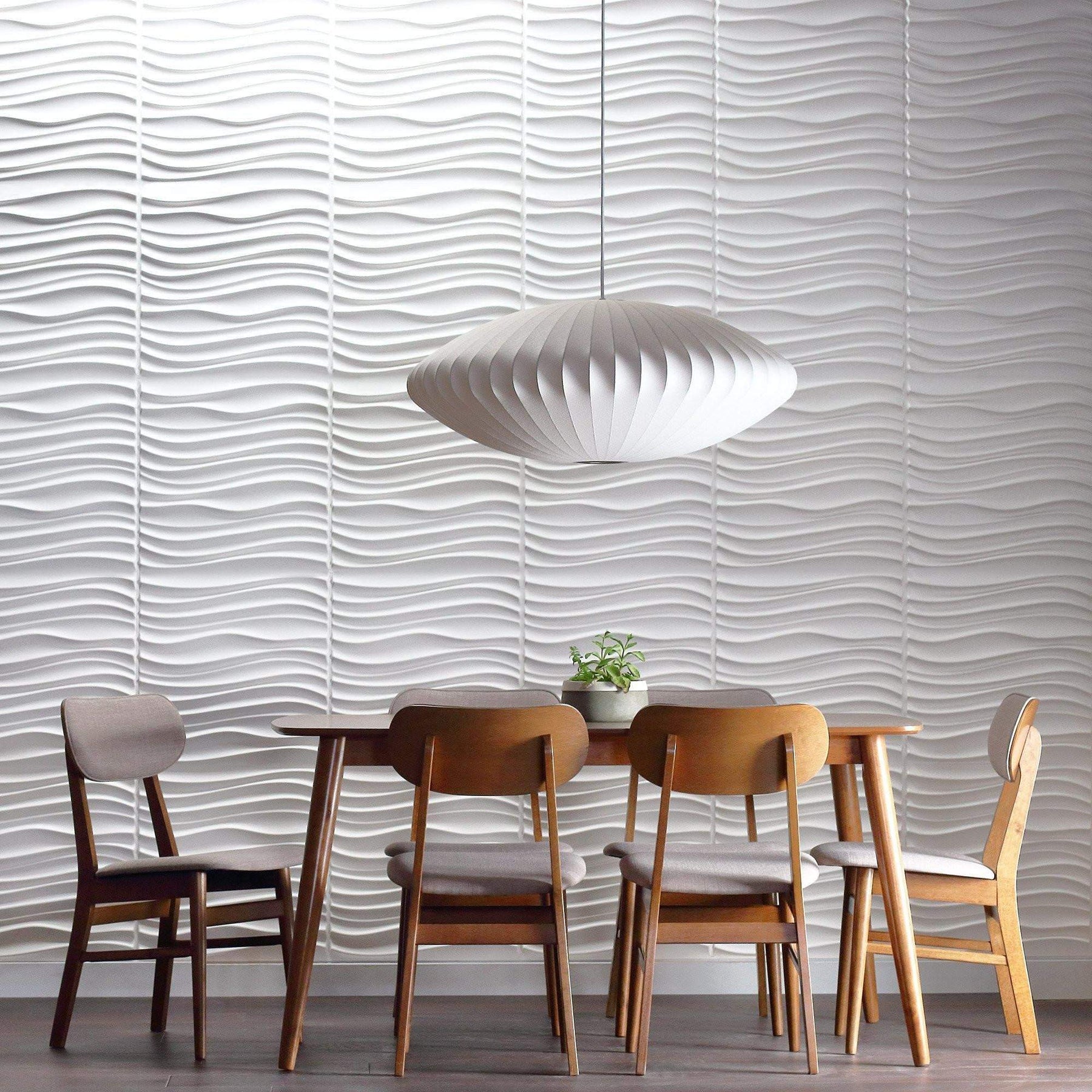 Facet Wall Flats - Modern 3D Wall Panels by Inhabit