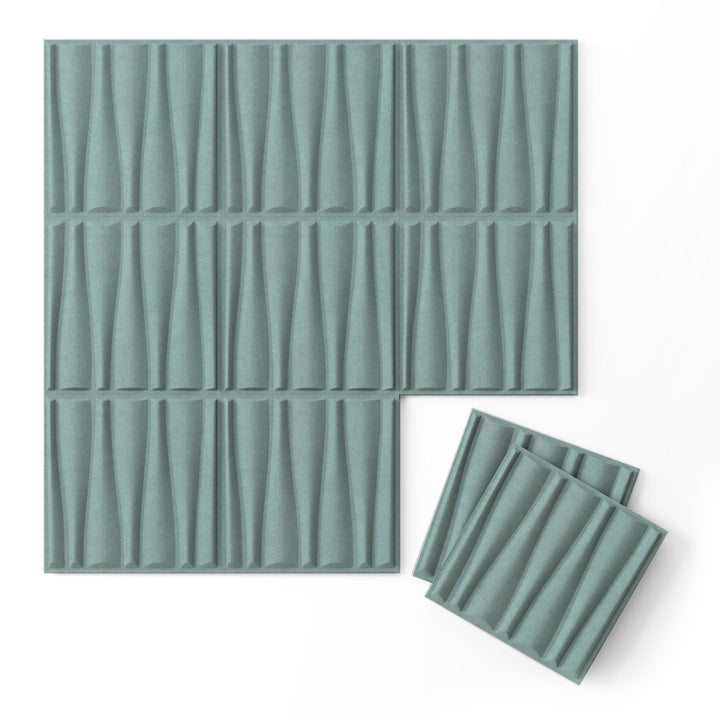 Harmony PET Felt 3D Panels - Drift Harmony3D Acoustic Felt Wall Panels - 21 - Inhabit