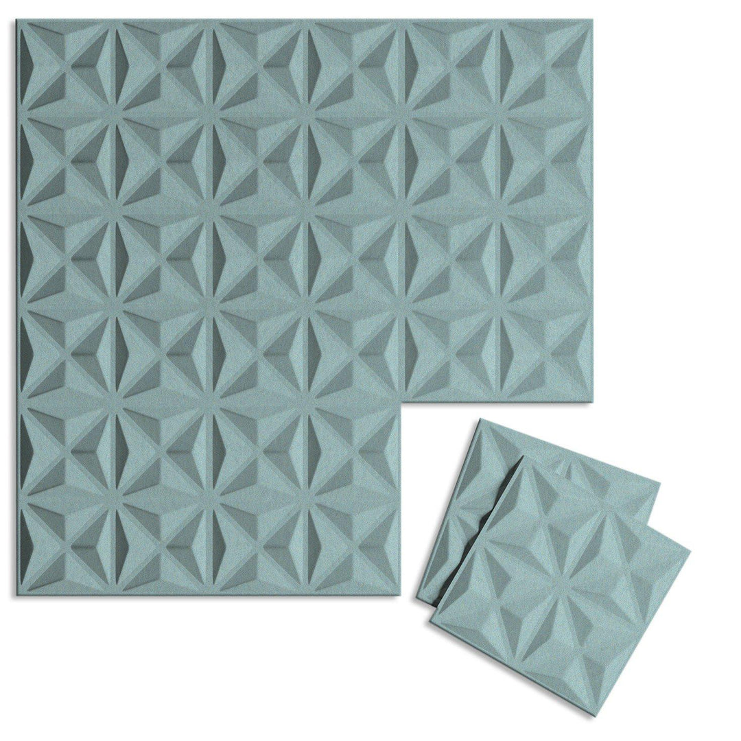 Felt 3D Wall Flats - Acoustic Panels - Facet 3D PET Felt Wall Flats - 7 - Inhabit