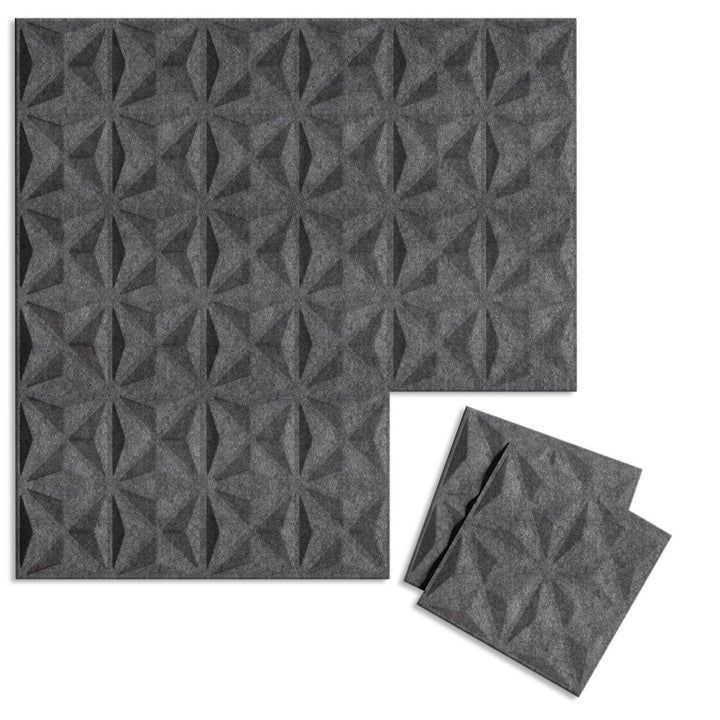 Felt 3D Wall Flats - Acoustic Panels - Facet 3D PET Felt Wall Flats - 5 - Inhabit