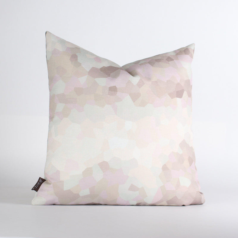 Handmade Pillows - Facet Fade in Sherbet Throw Pillow - 3 - Inhabit