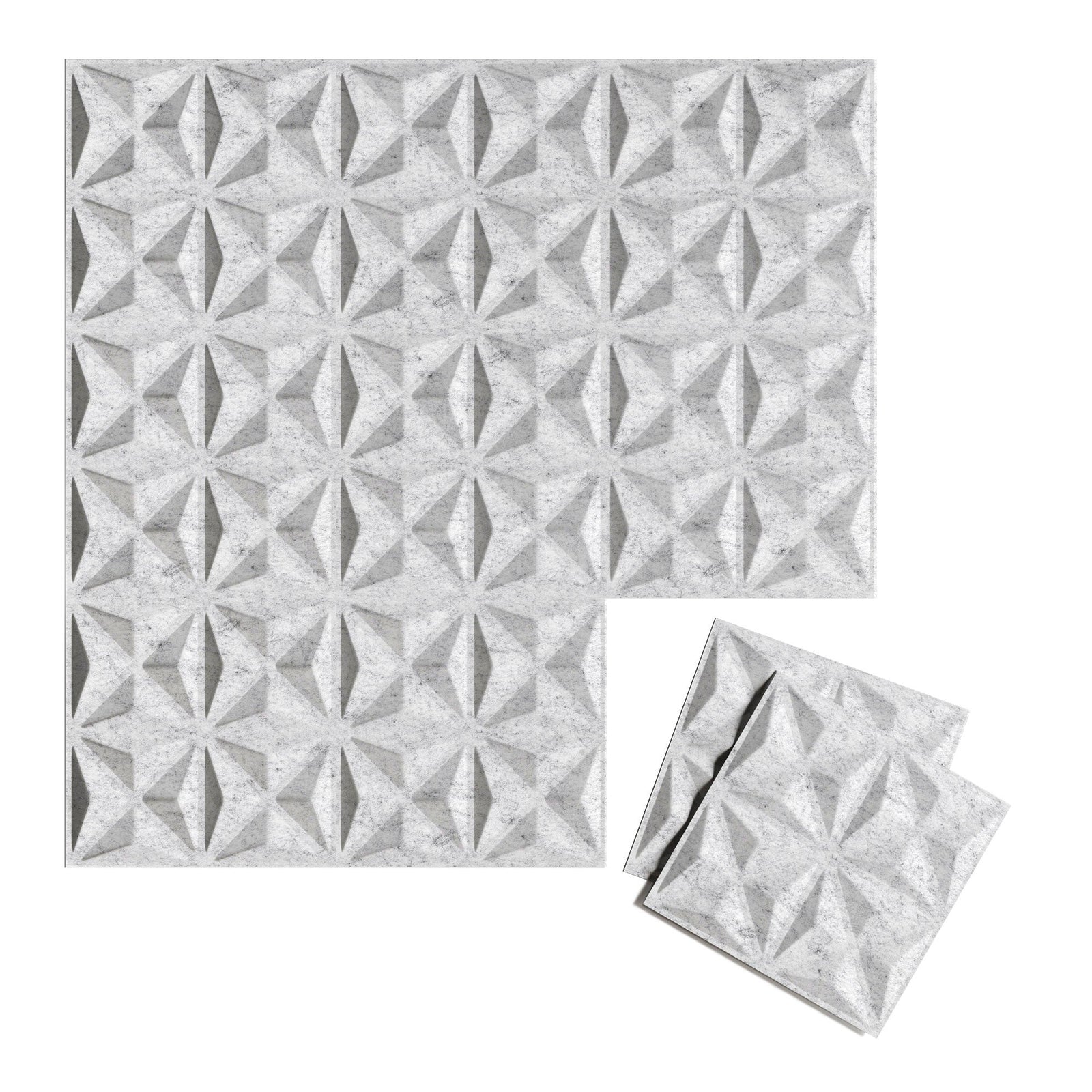 Harmony PET Felt 3D Panels - Facet Harmony PET Felt 3D Panels - 3 - Inhabit