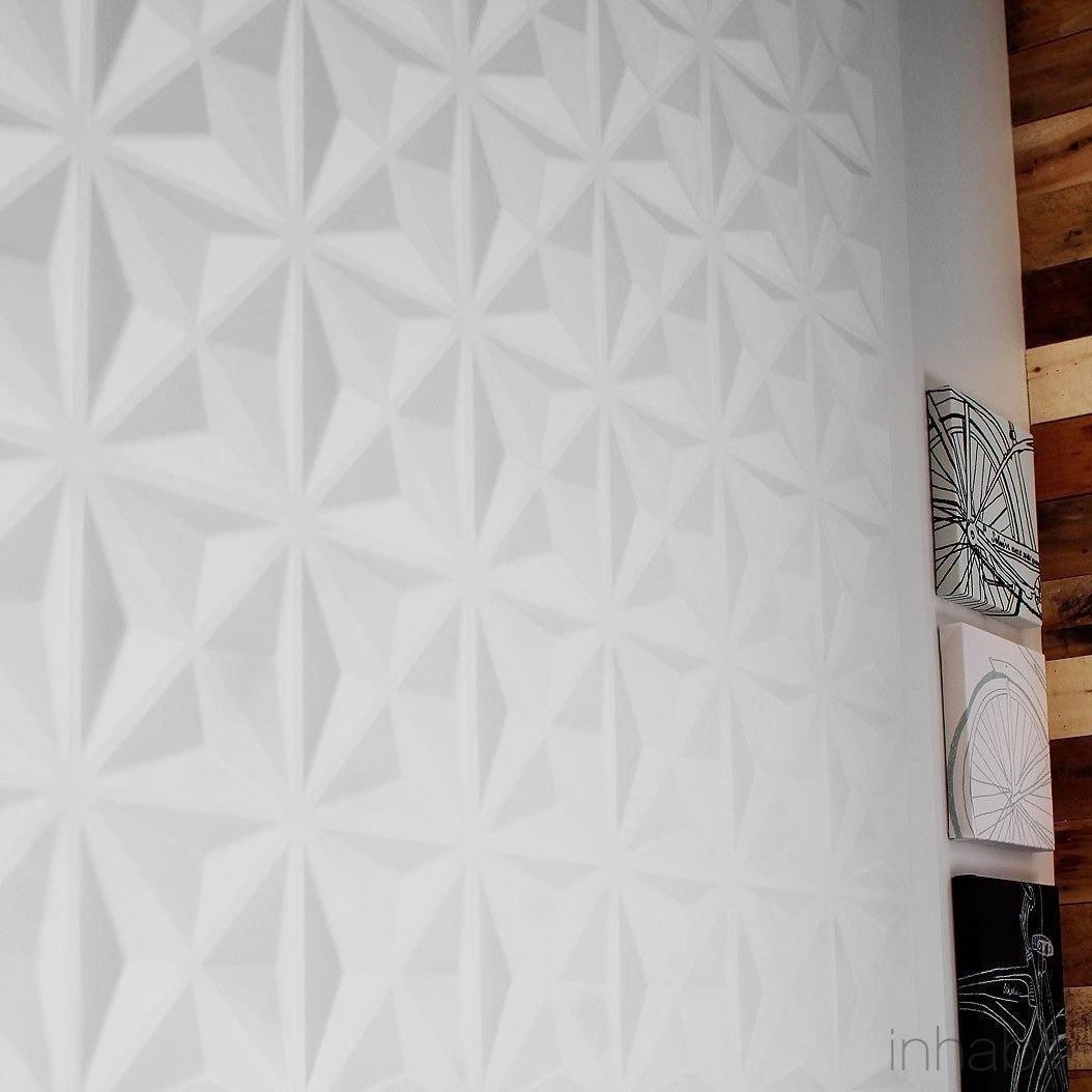 Facet Wall Flats - Modern 3D Wall Panels by Inhabit