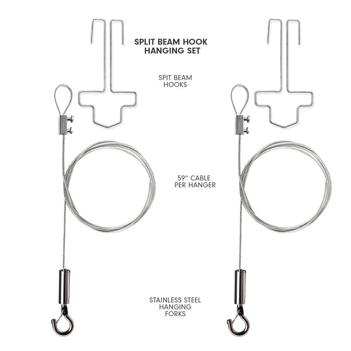 Installation Accessories - Hanging Wall Flat System Cable Hangers - 5 - Inhabit