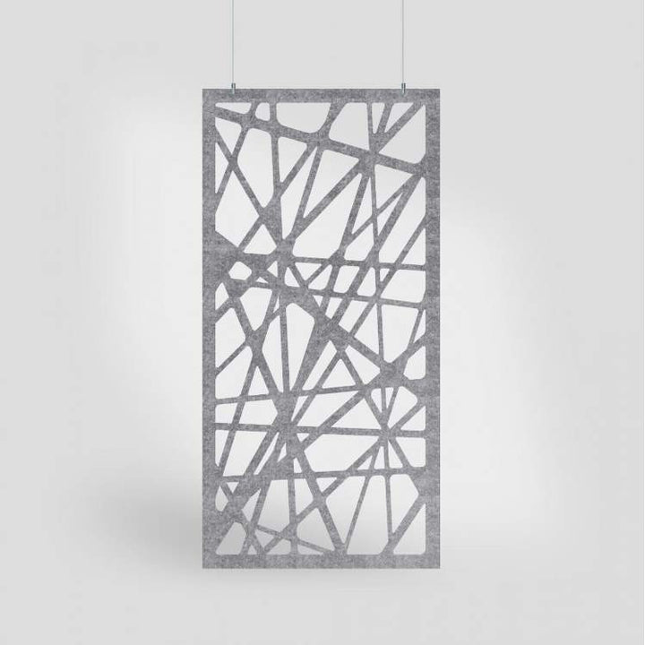 Acoustic Hanging Wall Panel | Room Divider - Hatch Harmony Acoustic PET Felt Hanging Room Divider - 1 - Inhabit