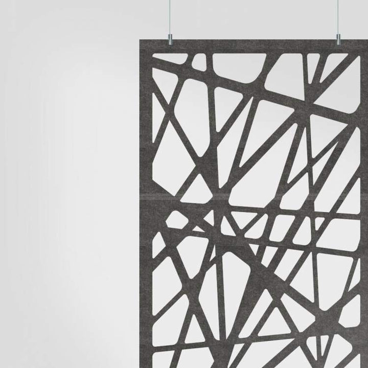Acoustic Hanging Wall Panel | Room Divider - Hatch Harmony Acoustic PET Felt Hanging Room Divider - 3 - Inhabit