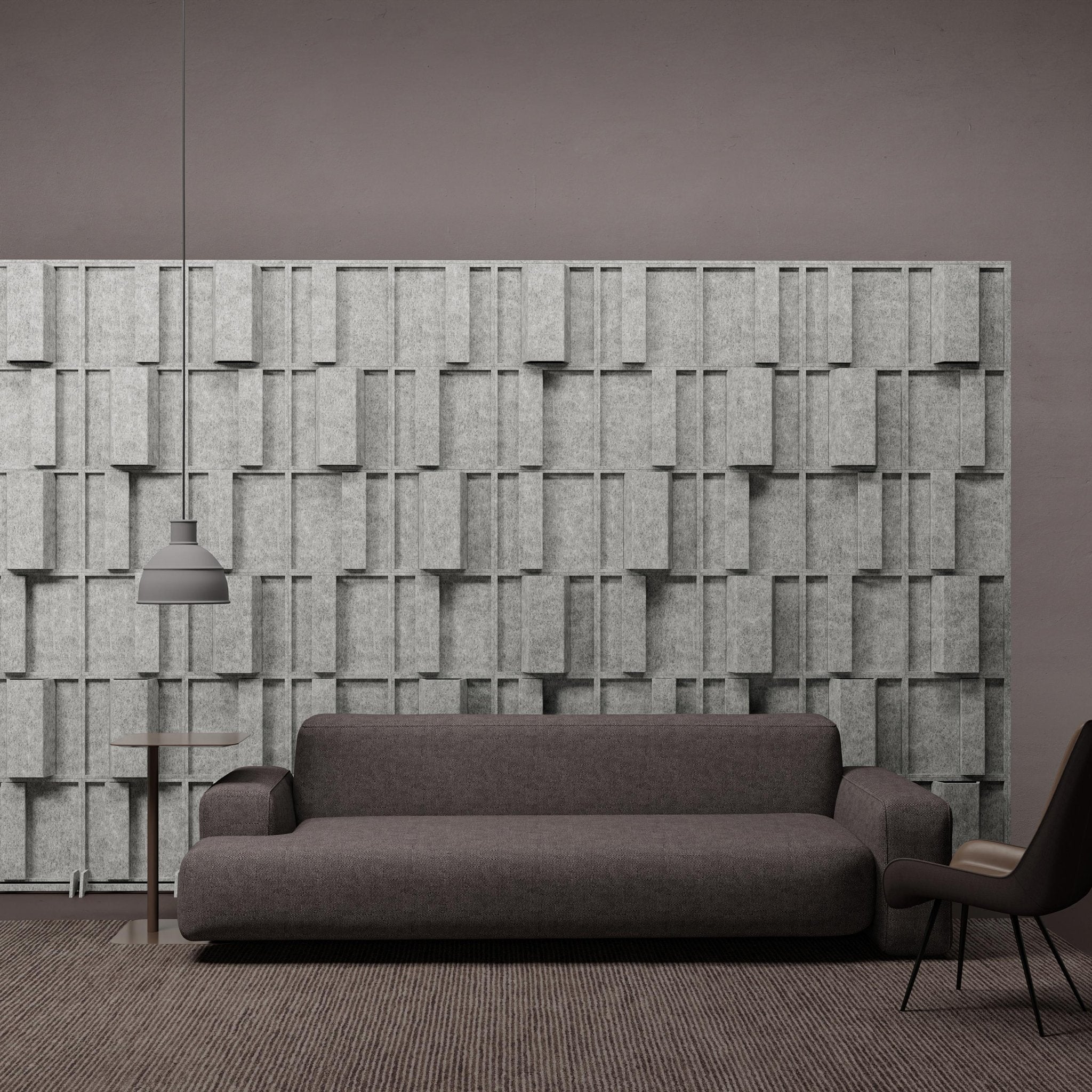 Hinge HarmonyBloks Acoustic Felt Room Dividers | Acoustic Wall Panels ...