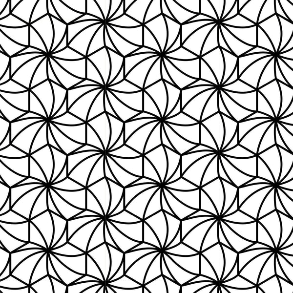 Wallpaper - Peel and Stick Wallpaper - Commercial Wallpaper - Kaleidoscope Bespoke Wallpaper - 2 - Inhabit