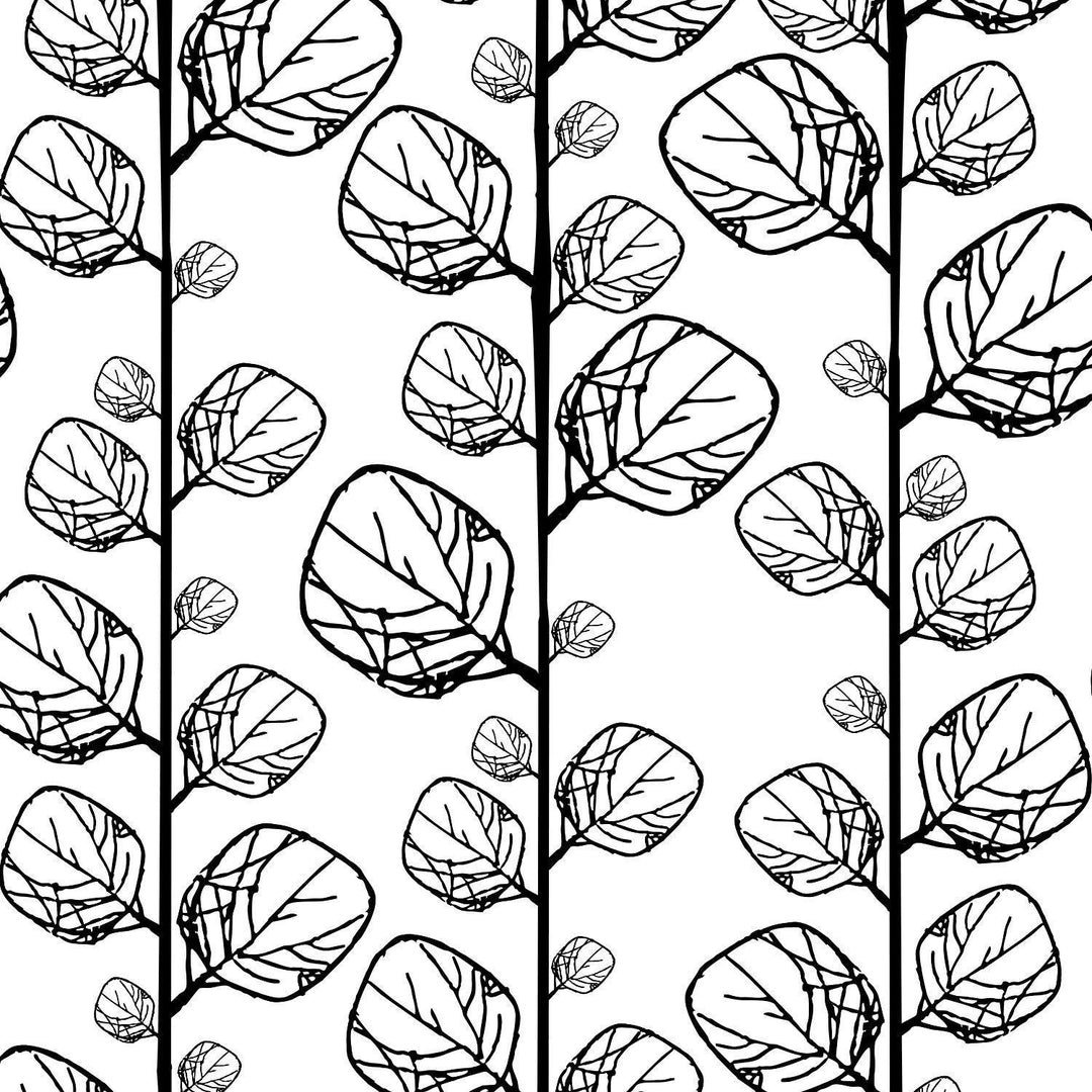Wallpaper - Peel and Stick Wallpaper - Commercial Wallpaper - Leaf Bespoke Wallpaper - 2 - Inhabit