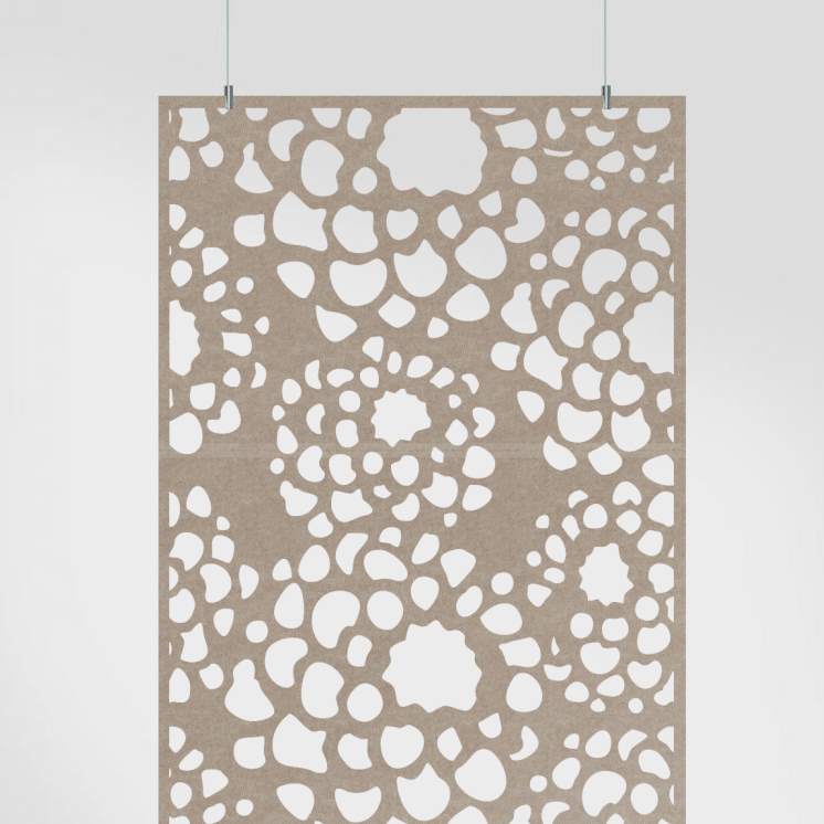 Acoustic Hanging Wall Panel | Room Divider - Mum Harmony Acoustic PET Felt Hanging Room Divider - 3 - Inhabit