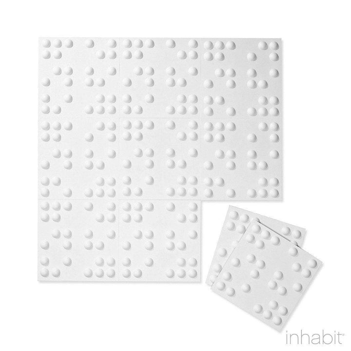 Wall Flats - 3D Wall Panels - Wall Flat Samples - Paint Ready 3D Wall Panels - 7 - Inhabit