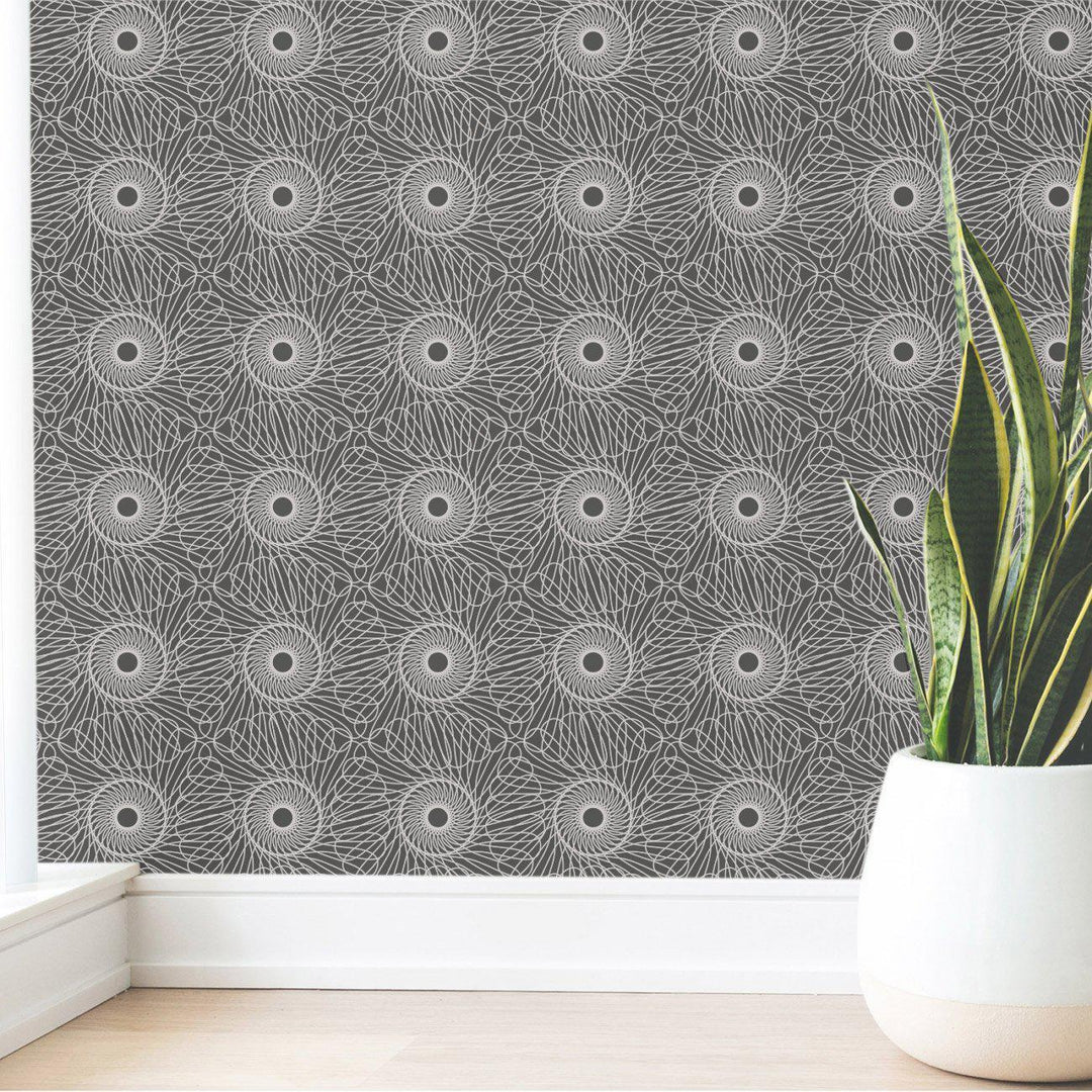 Wallpaper - Peel and Stick Wallpaper - Commercial Wallpaper - Rhythm Bespoke Wallpaper - 1 - Inhabit