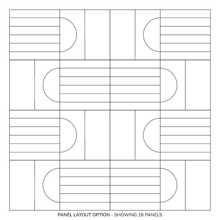 HarmonyCARV Wall Panels - Rift HarmonyCARV Acoustic Felt Wall Panels - in Solid Felt - 16 - Inhabit