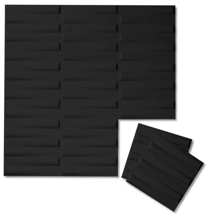 Felt 3D Wall Flats - Acoustic Panels - Seesaw 3D Natural PET Felt Wall Flats - OPEN BOX - 4 - Inhabit