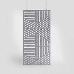 Acoustic Hanging Wall Panel | Room Divider - Slice Harmony Acoustic PET Felt Hanging Room Divider - 1 - Inhabit