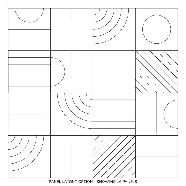 HarmonyCARV Wall Panels - Slope HarmonyCARV Acoustic Felt Wall Panels - in Overlay Prints - 18 - Inhabit