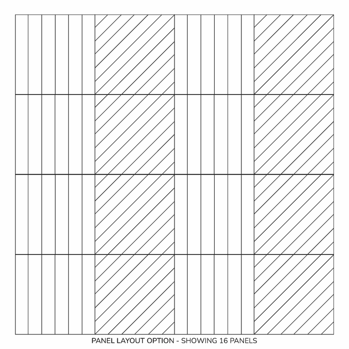 HarmonyCARV Wall Panels - Slope HarmonyCARV Acoustic Felt Wall Panels - in Overlay Prints - 19 - Inhabit