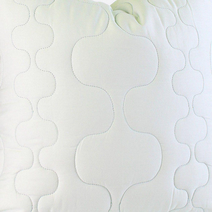 Studio Pillows - Spa in Mist Quilted Studio Throw Pillow - 2 - Inhabit