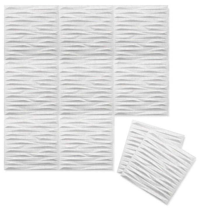 Felt 3D Wall Flats - Acoustic Panels - Split 3D Wool Felt Wall Flats - 9 - Inhabit