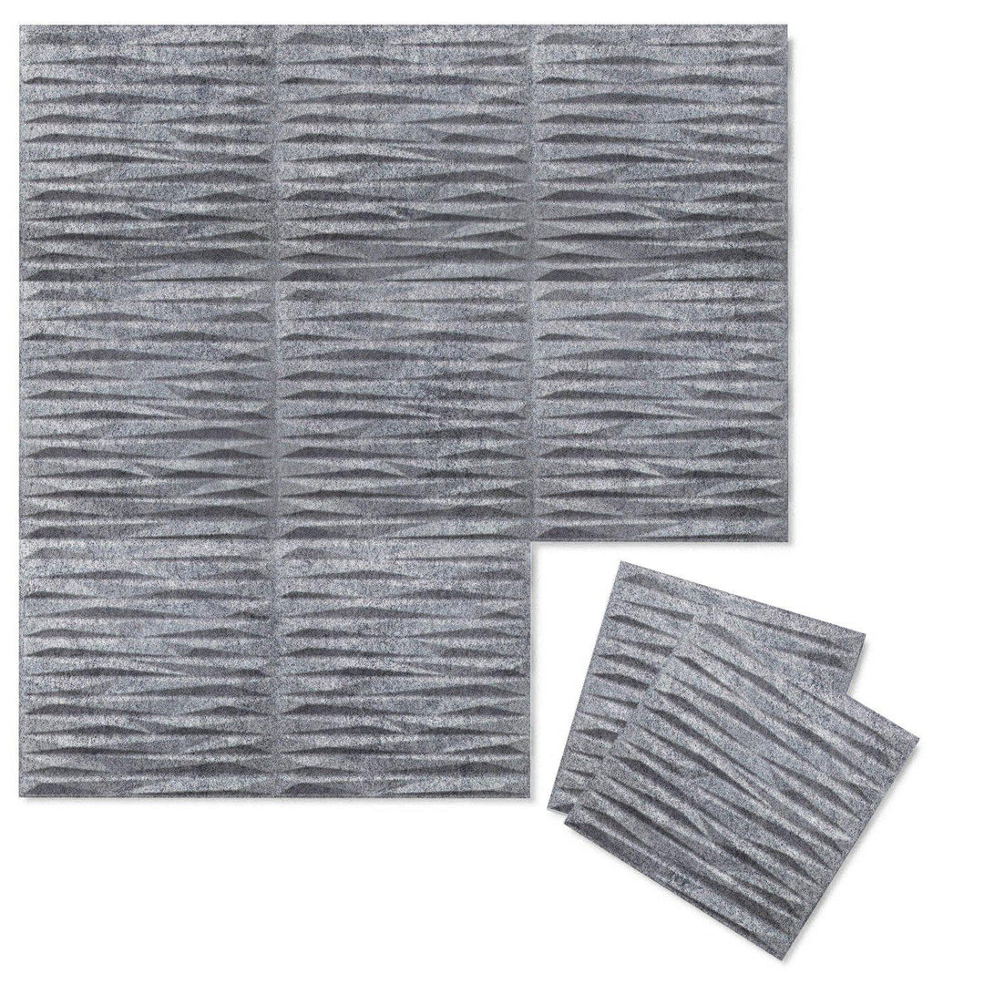 Felt 3D Wall Flats - Acoustic Panels - Split 3D Wool Felt Wall Flats - 3 - Inhabit